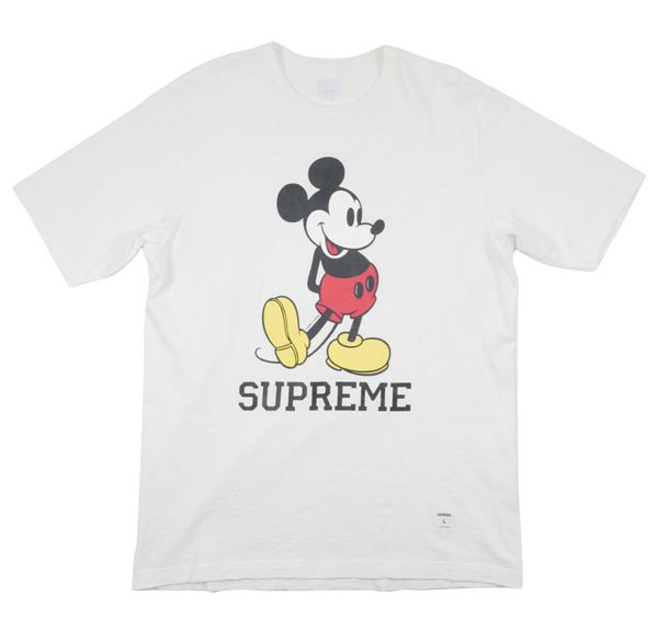 SUPREME×Disney 09AWミッキーマウスTシャツ | ブランド古着の高価